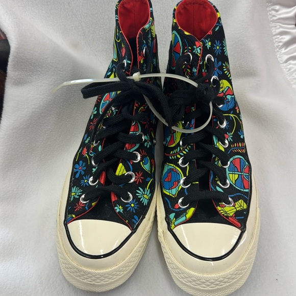 Converse All Star Chuck Taylor Chuck 70 Hi Peace And Unity.Size 7.5 Men